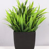 1pc Fake Plant Black Pot, Mini Artificial Eucalyptus Potted Plant for Indoor Home Office Farmhouse Bathroom Table Decorating