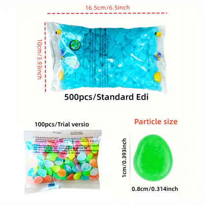 Luminous Decorative Stones for Pots & Aquariums (100/500 pcs) - Hom Haven