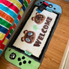 VIKAMA Game Controller Shaped Rug - Cartoon Plush Floor Mat for Bedroom & Kids' Play Area