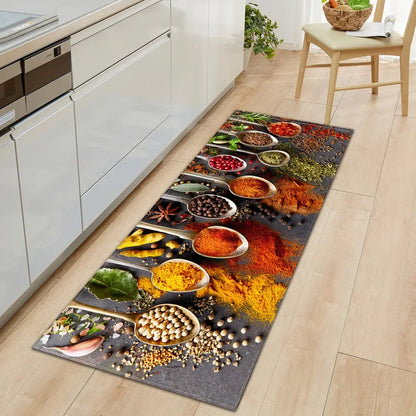 Durable High-End Kitchen Rug - Waterproof Non-Slip Washable Large Carpet for Home Entrance & Floor - Hom Haven