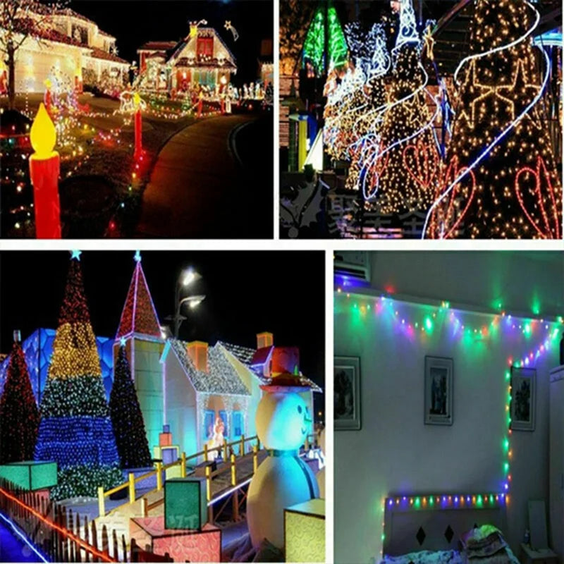Fairy Light String LED Copper Wire - Battery Powered Bedroom, Garden & Wedding Decoration (1/2/3/5/10M) - Hom Haven