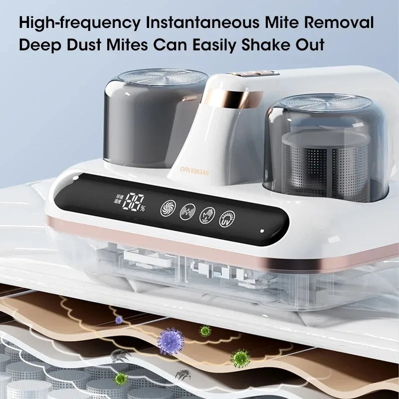Handheld UV Mite Killer Vacuum Cleaner for Mattress Sofa Carpet