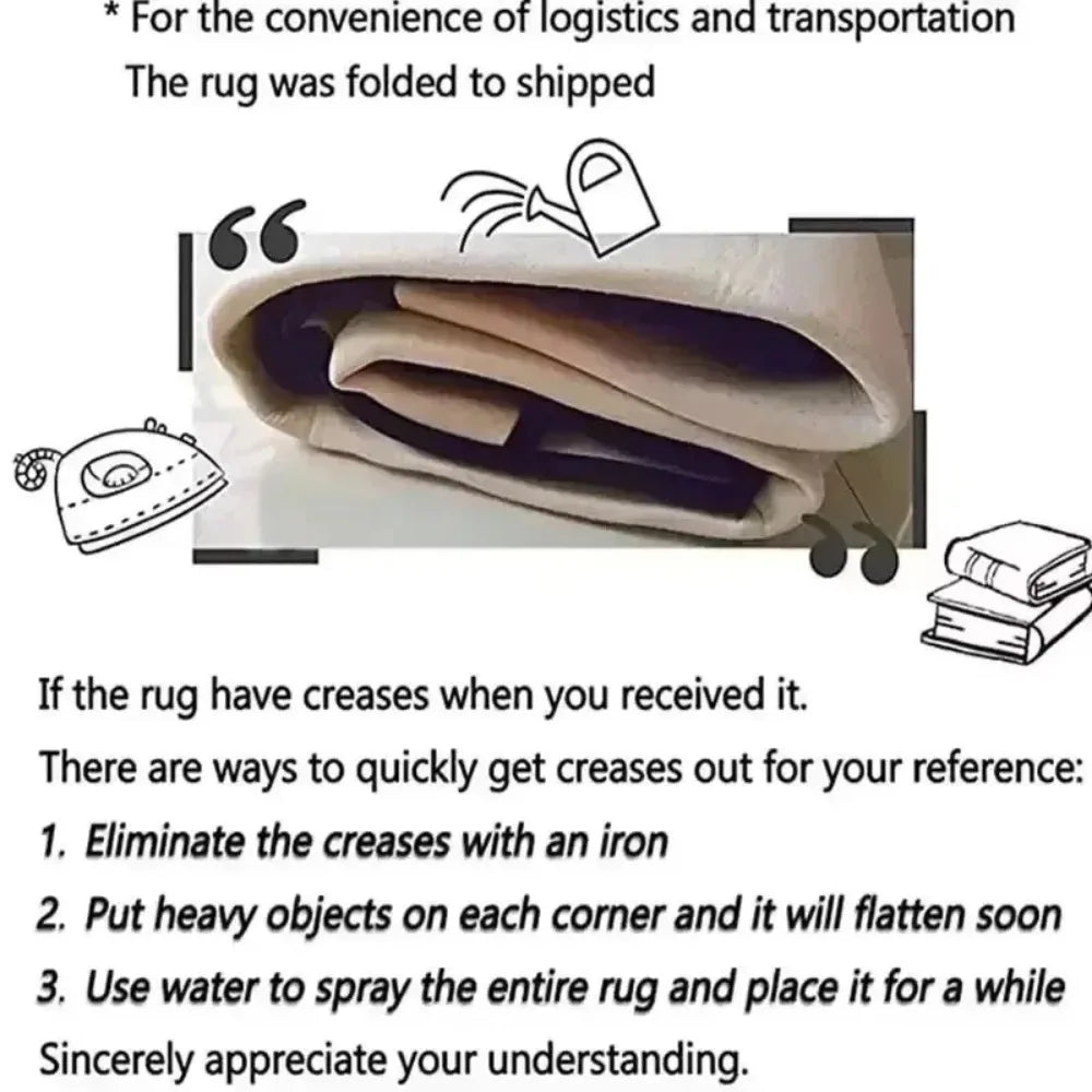 Runway Aviation Airport Track Design Rug - Modern Living Room & Bedroom Decorative Carpet - Hom Haven
