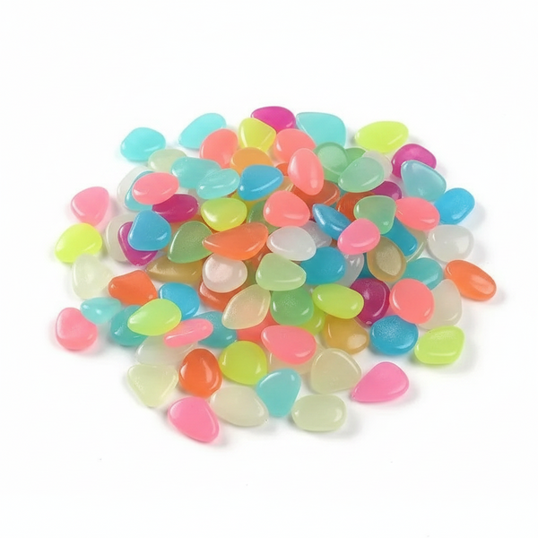 Luminous Decorative Stones for Pots & Aquariums (100/500 pcs) - Hom Haven