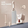 Manual Meat Slicer Cleaver Knife Set for Beef and Meat Cutting
