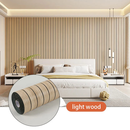 Self-Adhesive 3D Foam Wall Panel Sticker Roll - Peel & Stick Waterproof DIY Wallpaper for Living Room, Ceiling & Kitchen - Hom Haven