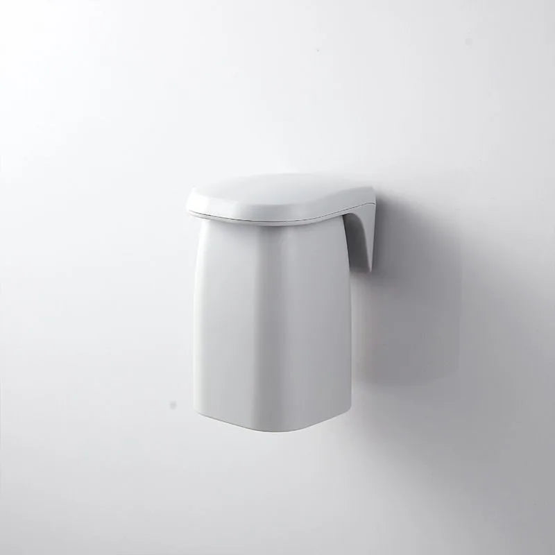 Japanese Minimalist Magnetic Mouthwash Cup - Wall Mounted Toothbrush Storage Rack & Brushing Cup (1-4 Pcs)