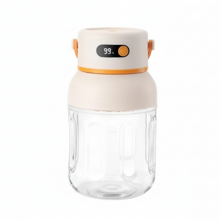 Portable Mini Blender USB Rechargeable Juicer Cup Multifunctional Ice Crushing Mixer for Home Travel Personal Fruit Juice