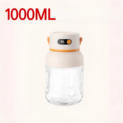 Portable Mini Blender USB Rechargeable Juicer Cup Multifunctional Ice Crushing Mixer for Home Travel Personal Fruit Juice - Hom Haven