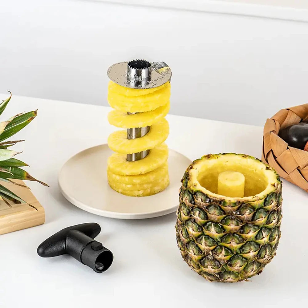 Stainless Steel Pineapple Peeler, Corer & Slicer Tool