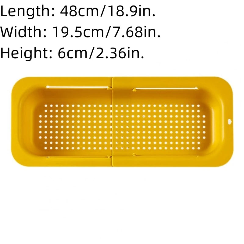 Adjustable Expandable Sink Drain Basket for Fruits & Vegetables
