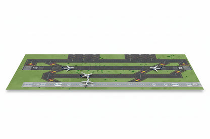 Runway Aviation Airport Track Design Rug - Modern Living Room & Bedroom Decorative Carpet - Hom Haven