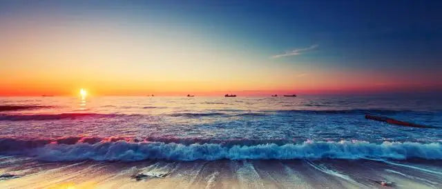 Landscape Canvas Painting, Lake Forest Mountain Scenery Painting Wall Art Decor Posters For Living Room Bedroom Prints Picture