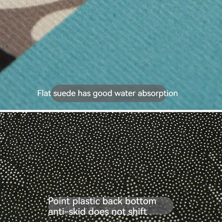 UNO Reverse Card Game Carpet - Soft Thickened Anti-Slip Floor Mat for Bedroom, Bathroom & Living Room