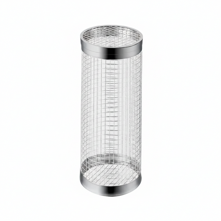 Stainless Steel BBQ Rolling Grill Basket