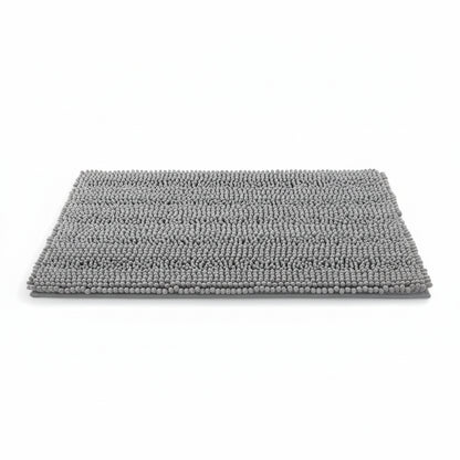 Olanly Chenille Non-Slip Bath Mat - Soft Fluffy Shag Microfiber Shower & Bathroom Floor Rug - Hom Haven