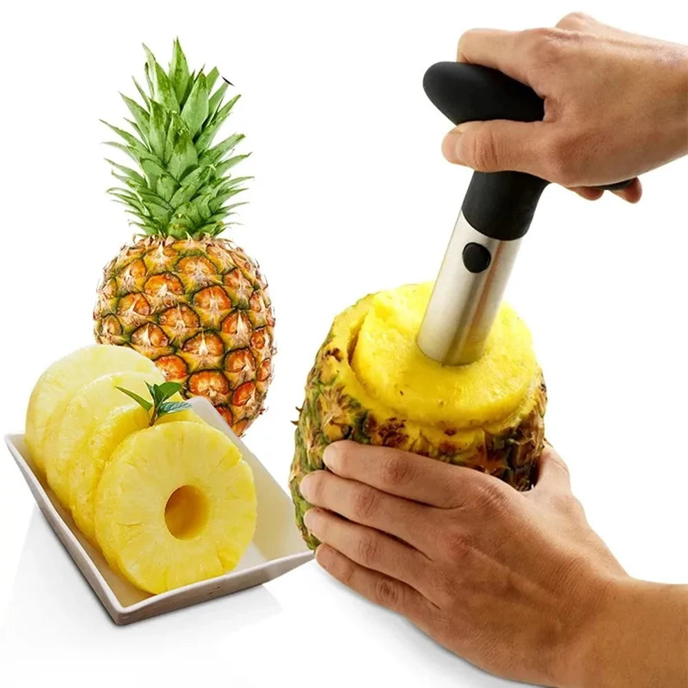 Stainless Steel Pineapple Peeler, Corer & Slicer Tool