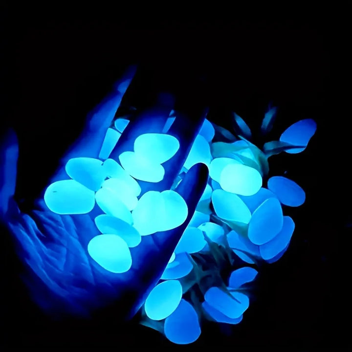 Luminous Decorative Stones for Pots & Aquariums (100/500 pcs)