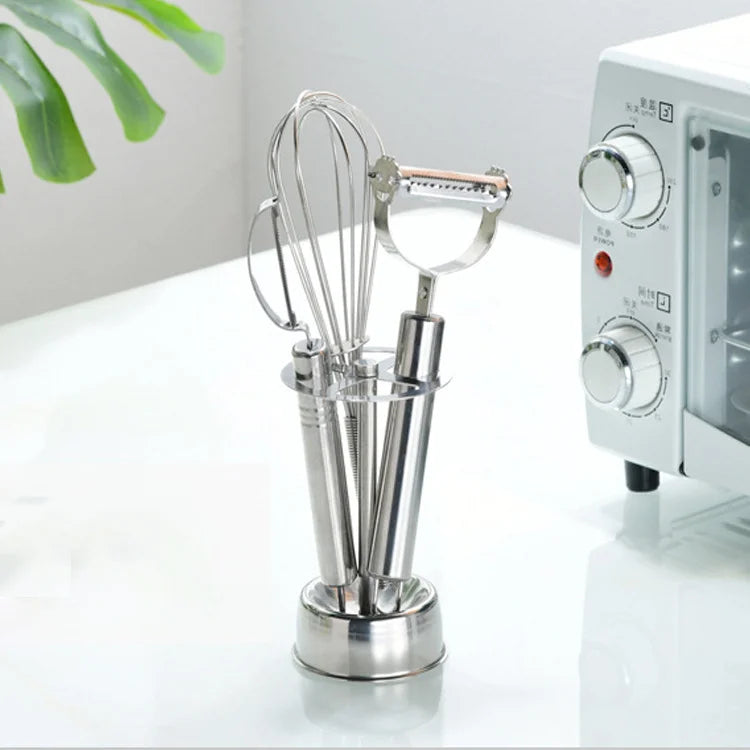 Stainless Steel Toothbrush Holder, Makeup Brush Organizer with 6 Slots, Wall Mounted Bathroom Storage for Electric Toothbrush