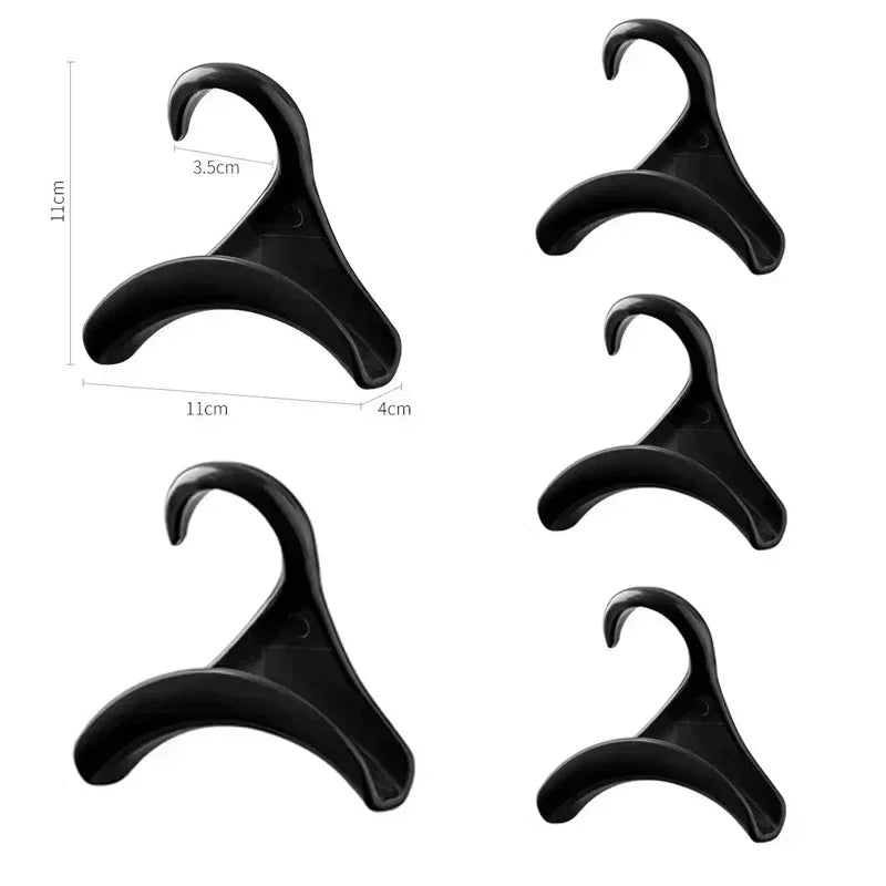 Wardrobe Bag Hanger Hooks - Handbag, Hat & Backpack Storage Rack Organizer (5 Pcs)