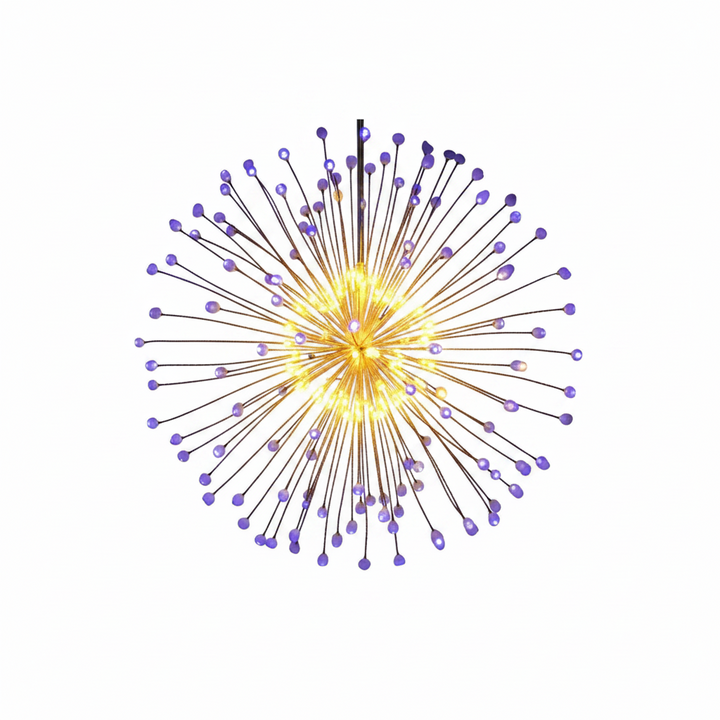 Solar Firework LED Lights Outdoor Copper Wire Fairy Lights for Garden