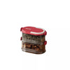 Stackable Seasoning Box Set Dual Layer Sealed Kitchen Storage Container