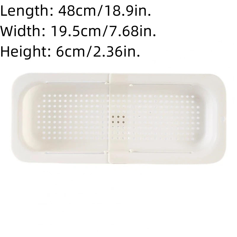 Adjustable Expandable Sink Drain Basket for Fruits & Vegetables