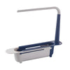Telescopic Sink Drain Rack Adjustable Soap & Sponge Organizer