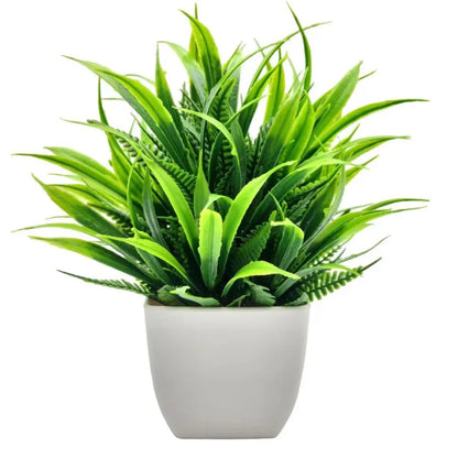 Mini Artificial Potted Flowers Bonsai - Fake Plant Table Decor & Home Garden Ornament - Hom Haven