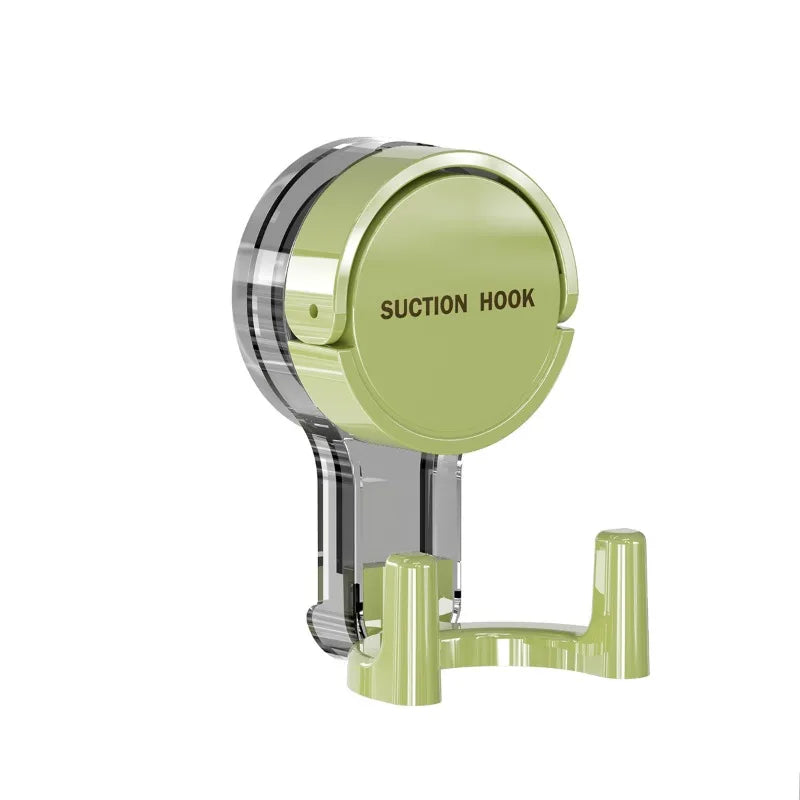 Strong Vacuum Suction Hooks - No-Drill Traceless Adhesive Hooks for Bathroom, Kitchen & Door