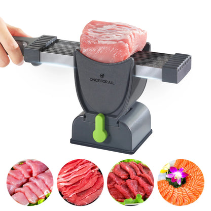 Manual Meat Slicer Cleaver Knife Set for Beef and Meat Cutting - Hom Haven
