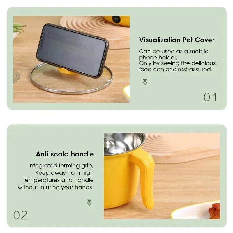 Multifunctional Mini Electric Cooker 1.8L