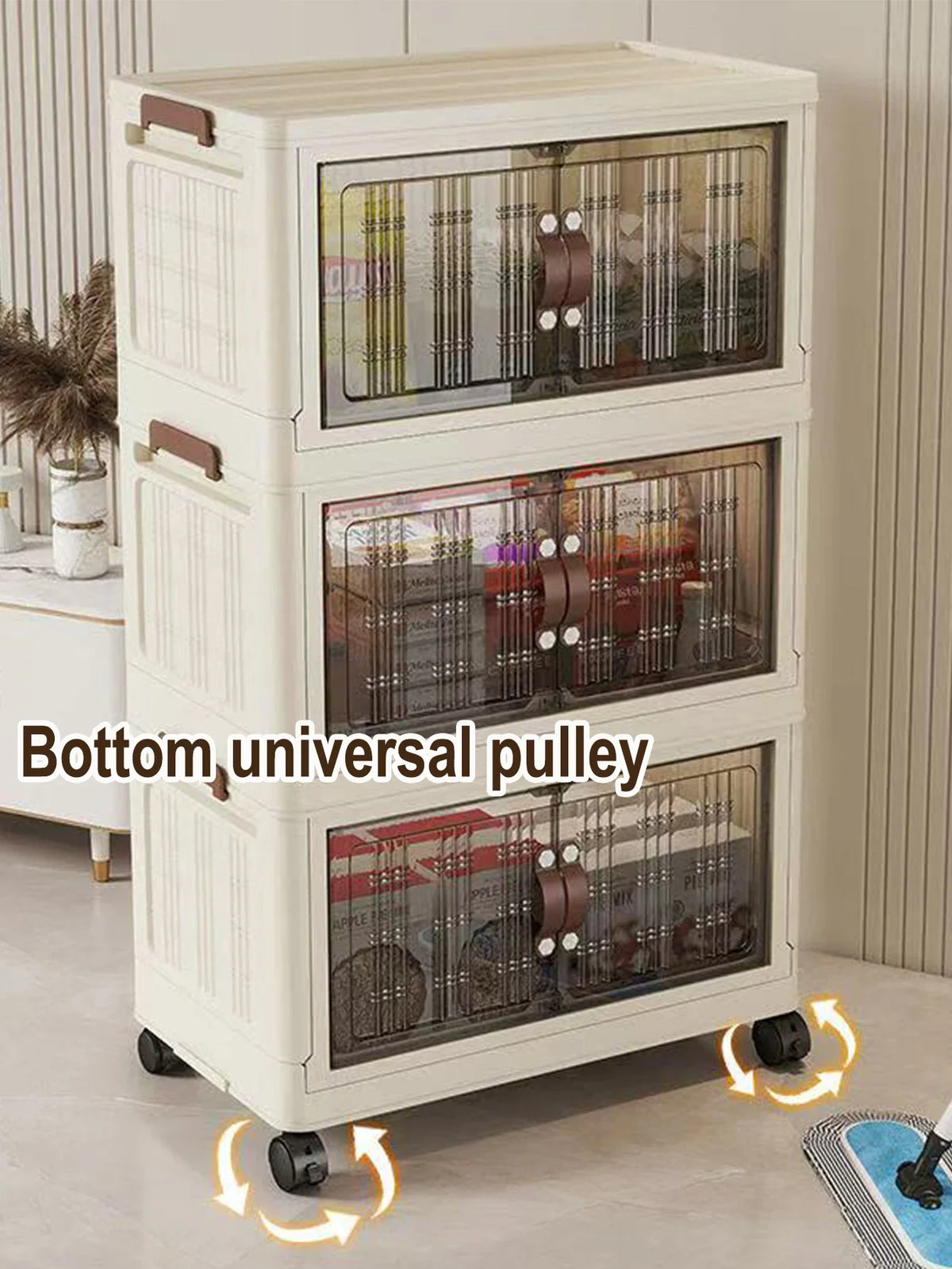 Large Capacity Foldable Wardrobe Storage Cabinet - Dustproof Closet Organizer, Easy to Install - Hom Haven