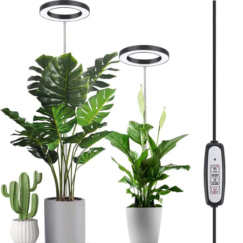 USB LED Grow Light Adjustable Knob Dimmer Plant Growth Lamp
