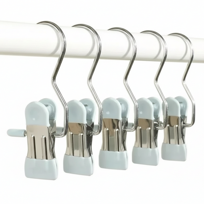Stainless Steel Multi-Clip Clothes Hanger - Hom Haven