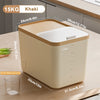 5/10/15KG Rice Storage Box Home with Lid Insect Proof Moisture Proof Rice Box Sealed Jar Kitchen Container Storing Dry Grain