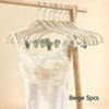 5/10 PCs Velvet Non-Slip Clip Hangers For Pants, Skirts & Bras