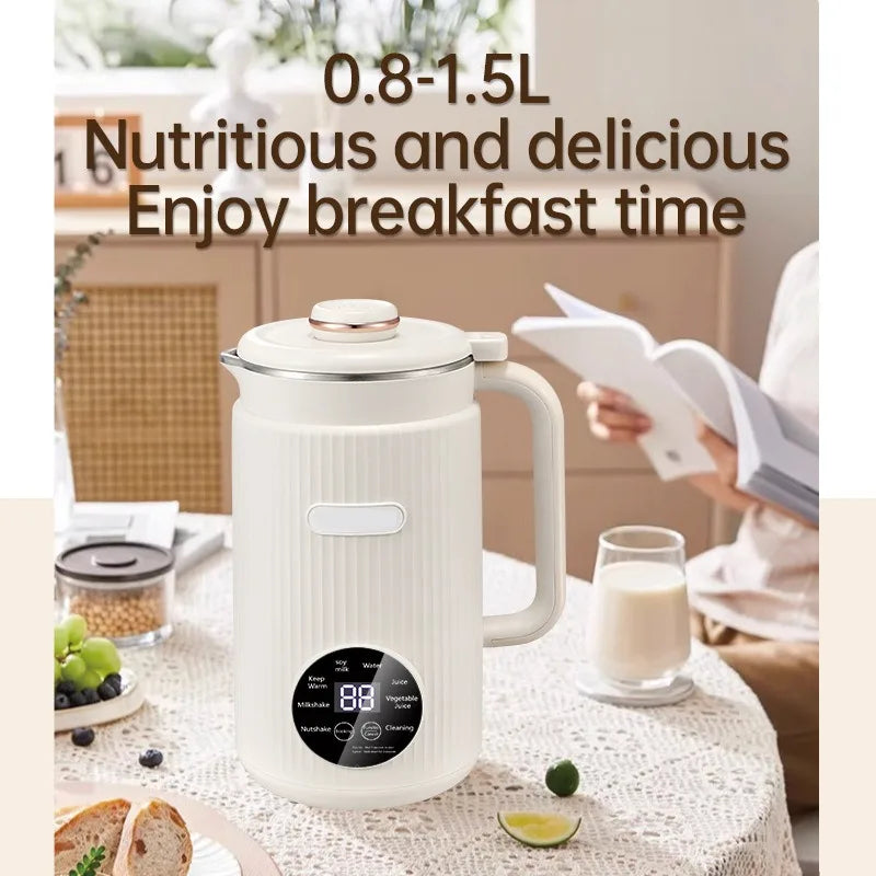 Multifunctional Electric Soy Milk Maker & Blender (110V/220V)