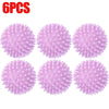 Reusable Anti-Winding Laundry Balls - Dryer & Washing Machine Balls for Tangle-Free Laundry (1/6 Pcs)