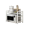 Expandable Microwave Shelf Organizer (42-64cm) - Moisture & Rust Proof Countertop Storage Rack