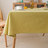 Waterproof Rectangle Table Cloth, Farmhouse Tablecloth, Anti-Shrink, Soft and Wrinkle Resistant, Decorative Fabric Table Cover