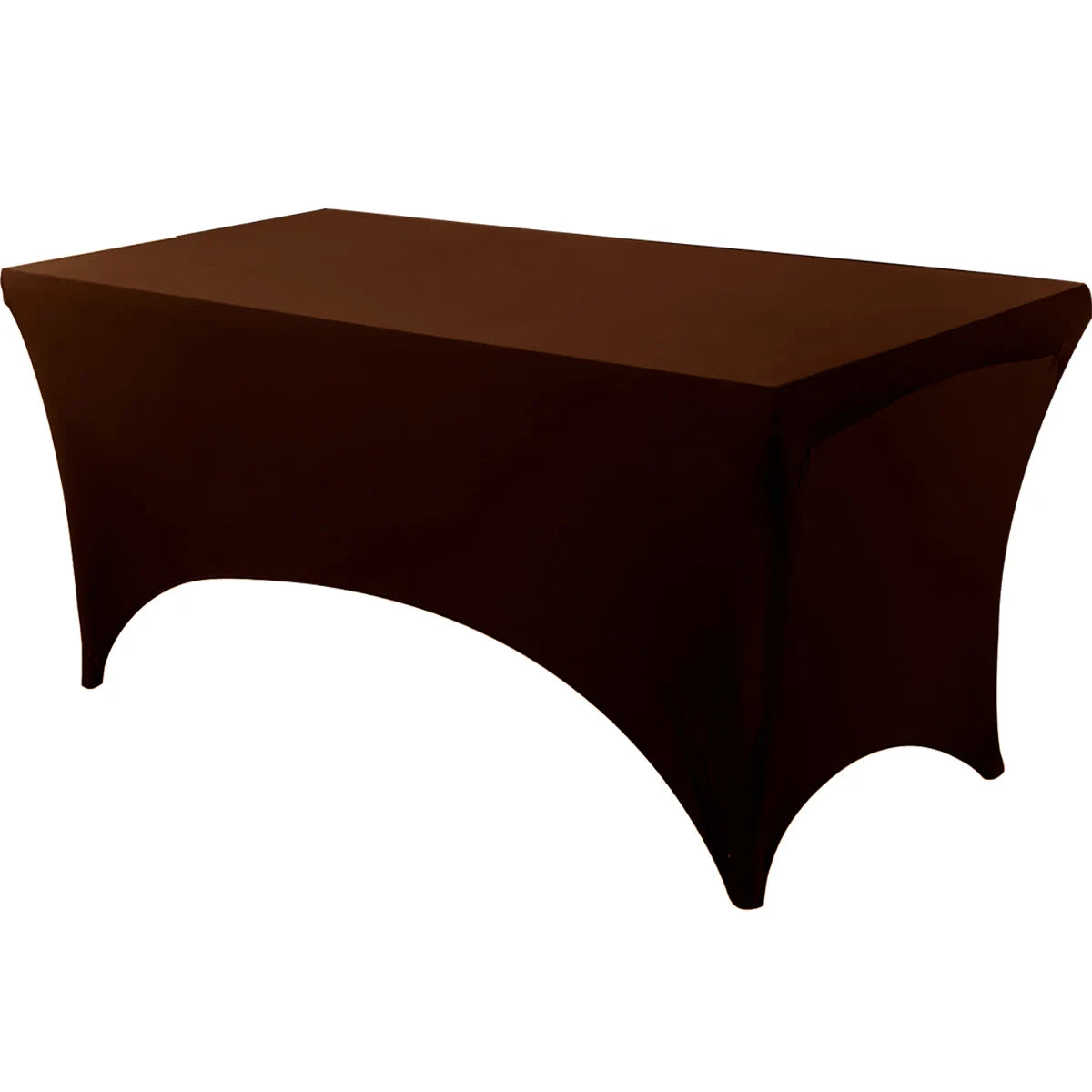 Spandex Tablecloth Tight Fitted Washable and Wrinkle Resistant Stretch Rectangular Patio Table Cover for Event Wedding Parties