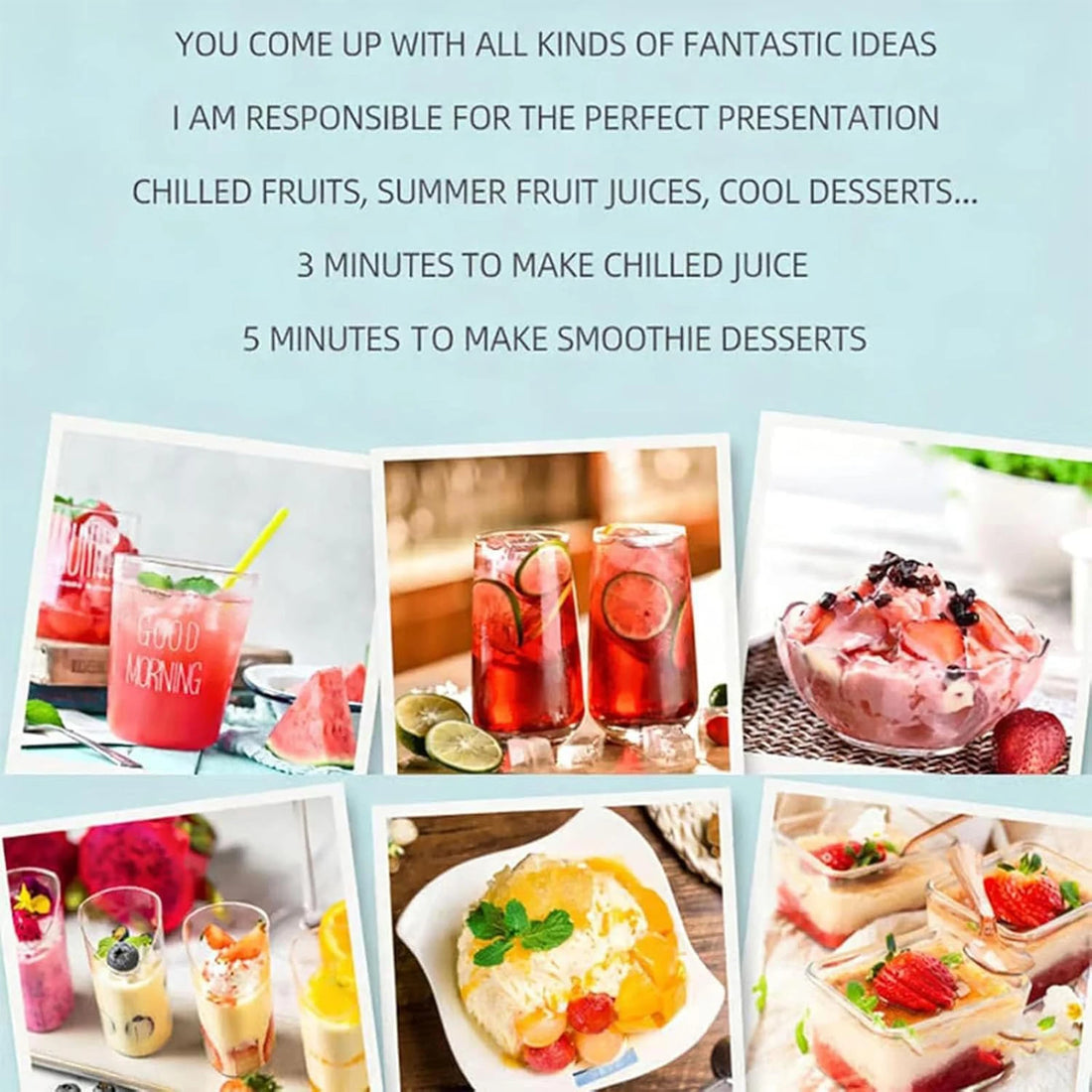 Mini Electric Ice Cream Maker Homemade Frozen Dessert Maker (500ml)
