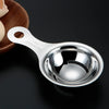 Stainless Steel Egg Yolk & White Separator - Food Grade Kitchen Filter Tool
