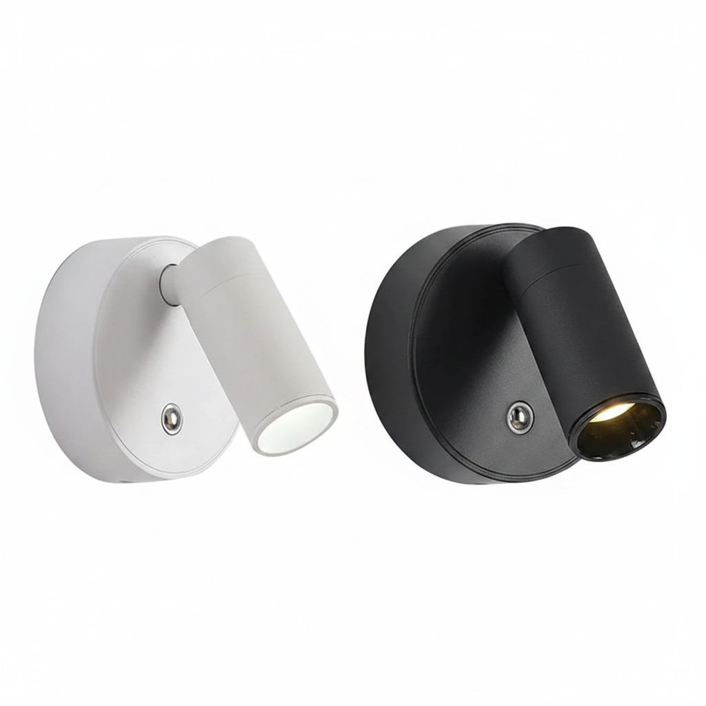 USB Rechargeable Adjustable Wall Light with Remote Touch Bedside Lamp