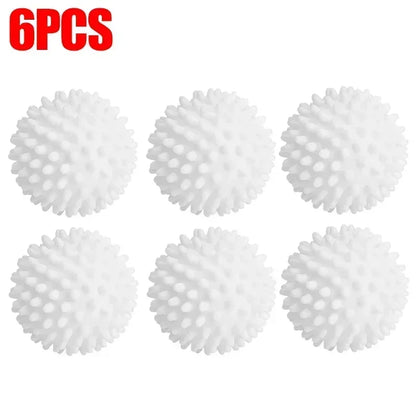 Reusable Anti-Winding Laundry Balls - Dryer & Washing Machine Balls for Tangle-Free Laundry (1/6 Pcs) - Hom Haven
