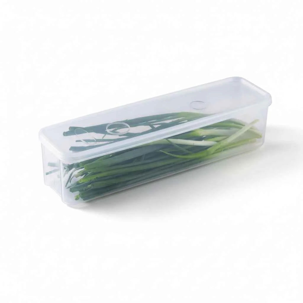 Refrigerator Storage Boxes with Lid - Airtight Fridge Organizer for Vegetables & Food (1/2/4 Pcs) - Hom Haven