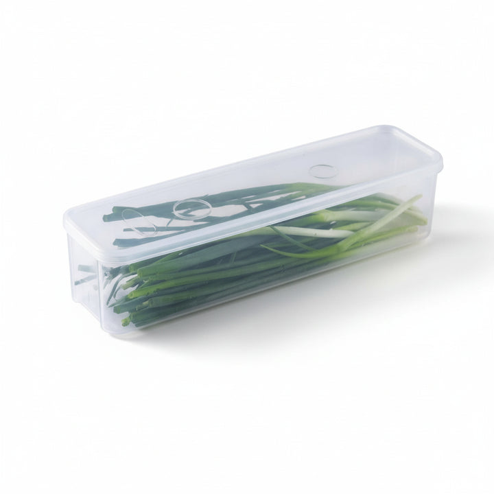 Refrigerator Storage Boxes with Lid - Airtight Fridge Organizer for Vegetables & Food (1/2/4 Pcs)