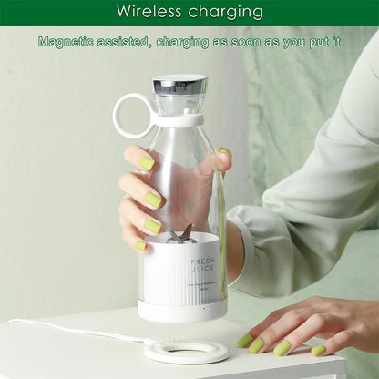 Portable Mini Electric Blender Bottle for Fresh Juice Smoothies Shakes - Hom Haven