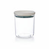 Sealed Food Grade Transparent Kitchen Storage Jar - Airtight Snack & Grain Container (250ml-700ml)